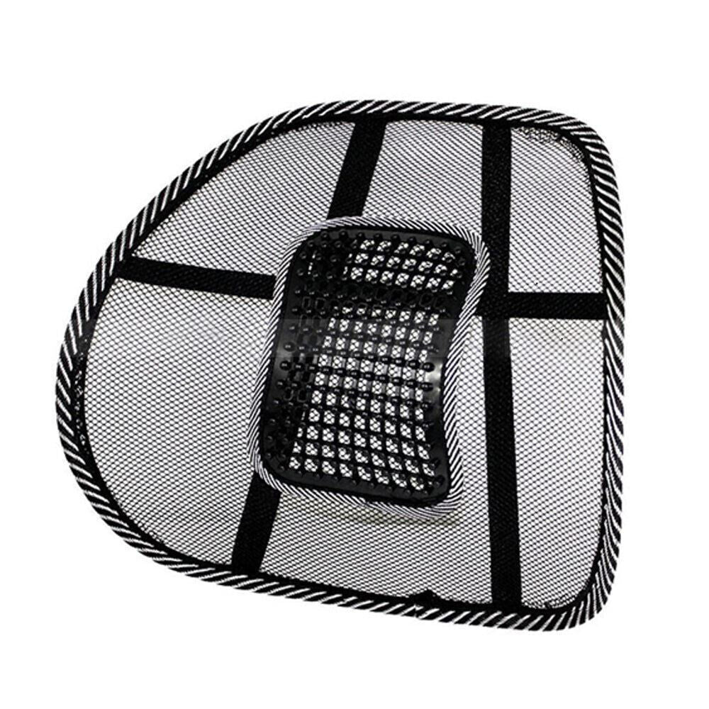 Mesh Back Rest Lumbar Support Office Chair Van Car Seat Home Pillow Cushion 2PCS