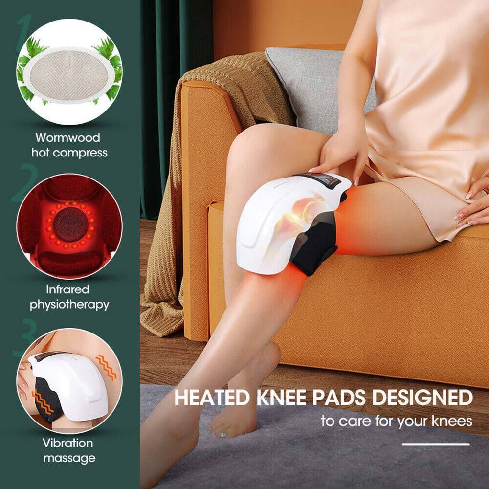 Electric Smart Knee Massager Infrared Heating Therapy Machine Elbow Pain Relief