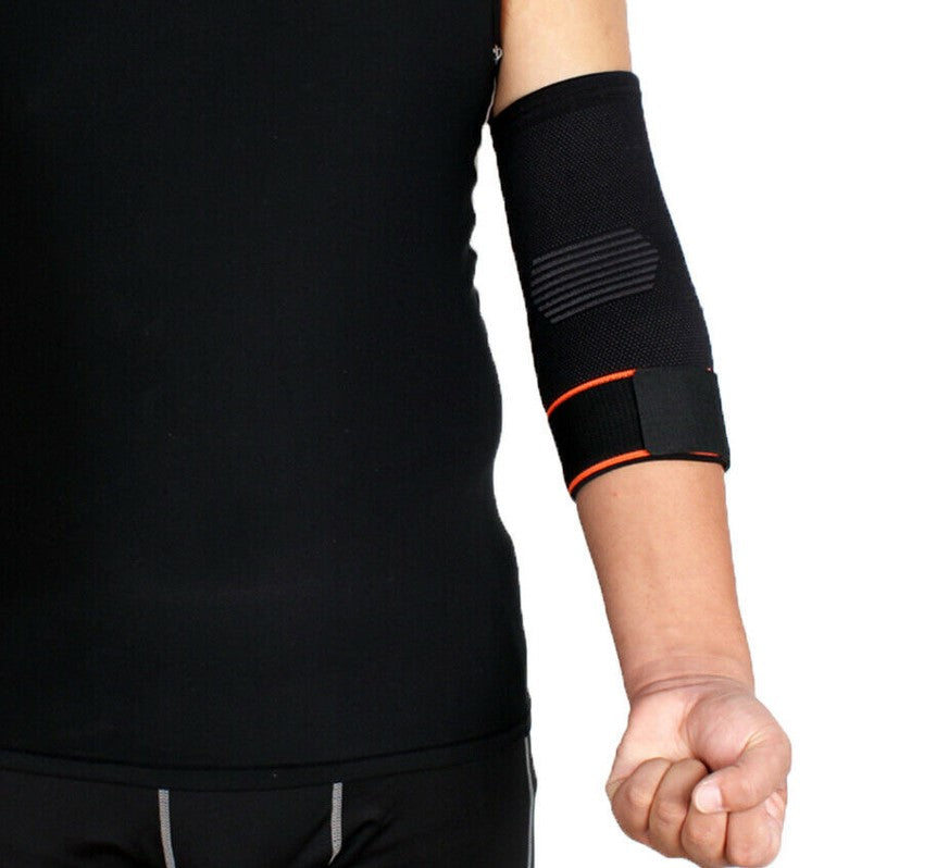 Outdoor Sports Elbow Support Brace Pad Injury Aid Strap Guard Wrap  Band