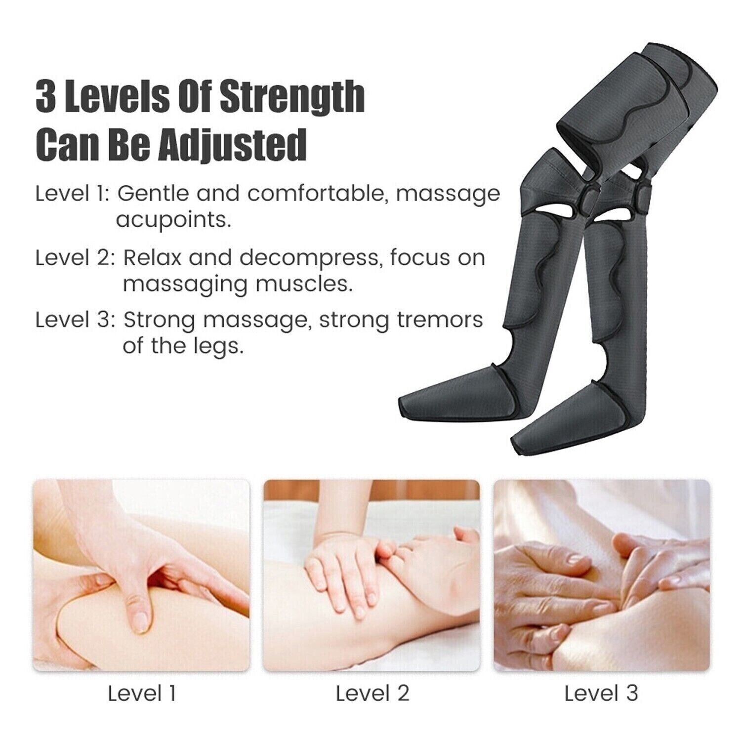 Air Compression Heating Leg & Foot Massager NDIS and Aged Care