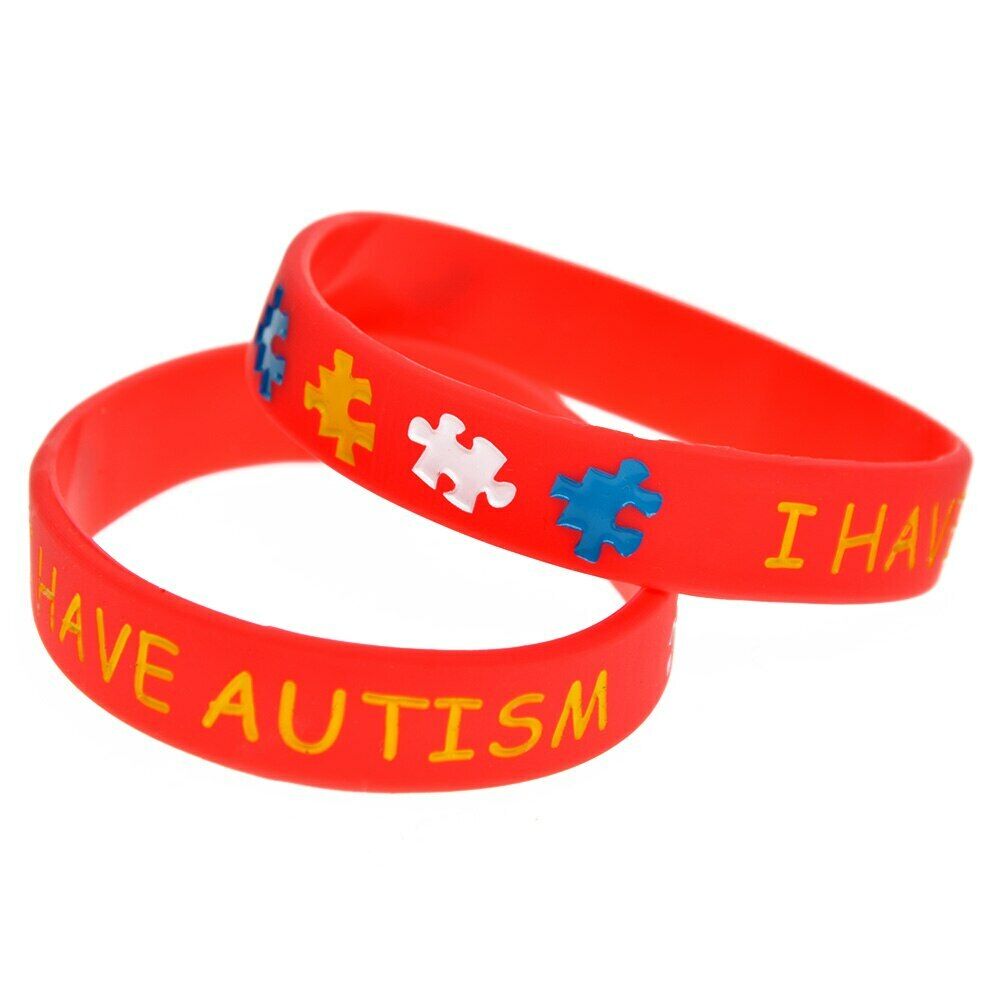 I Have Autism Silicone Wristband Bracelet