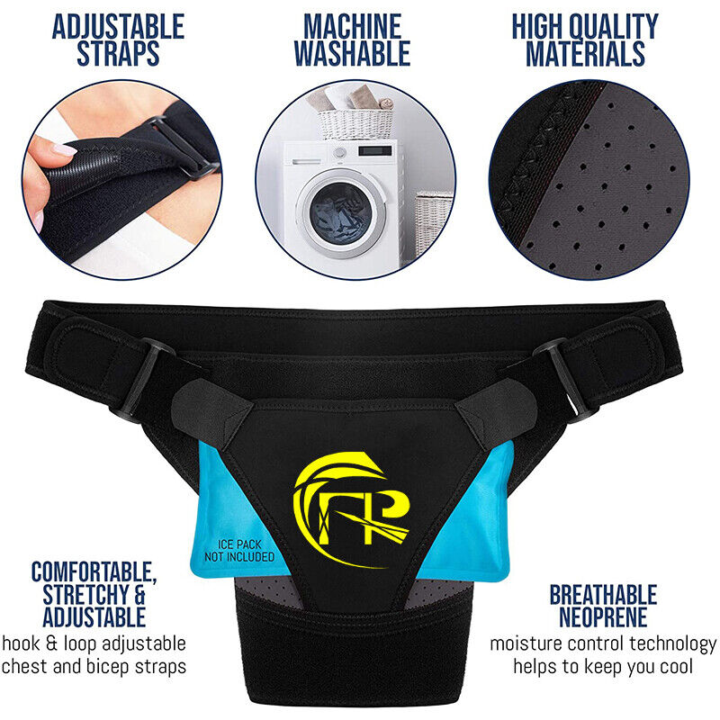 Shoulder Brace Rotator Cuff Support Therapy Belt Sleeve Men Pain Relief Women