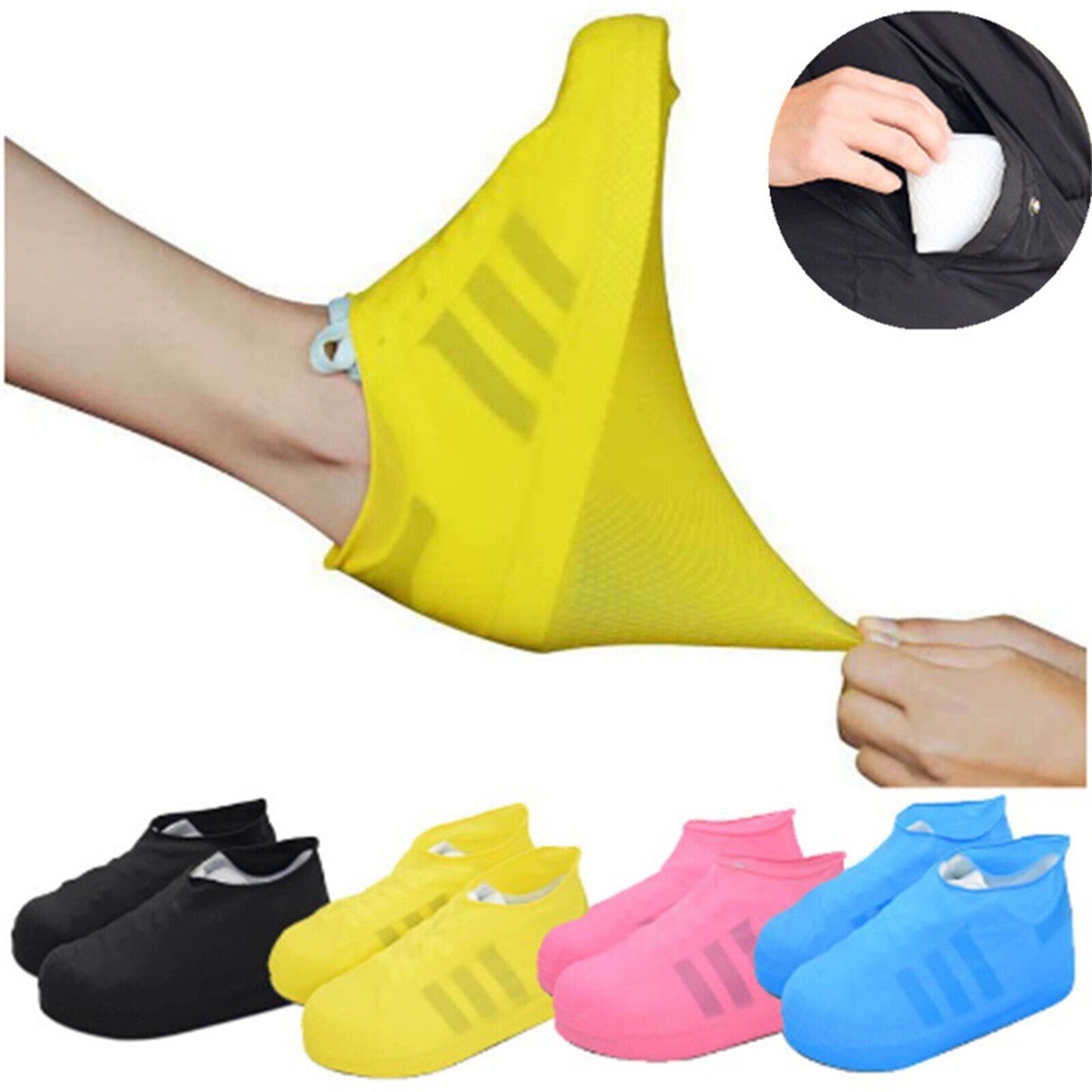 Silicone Overshoes Waterproof Shoe Cover