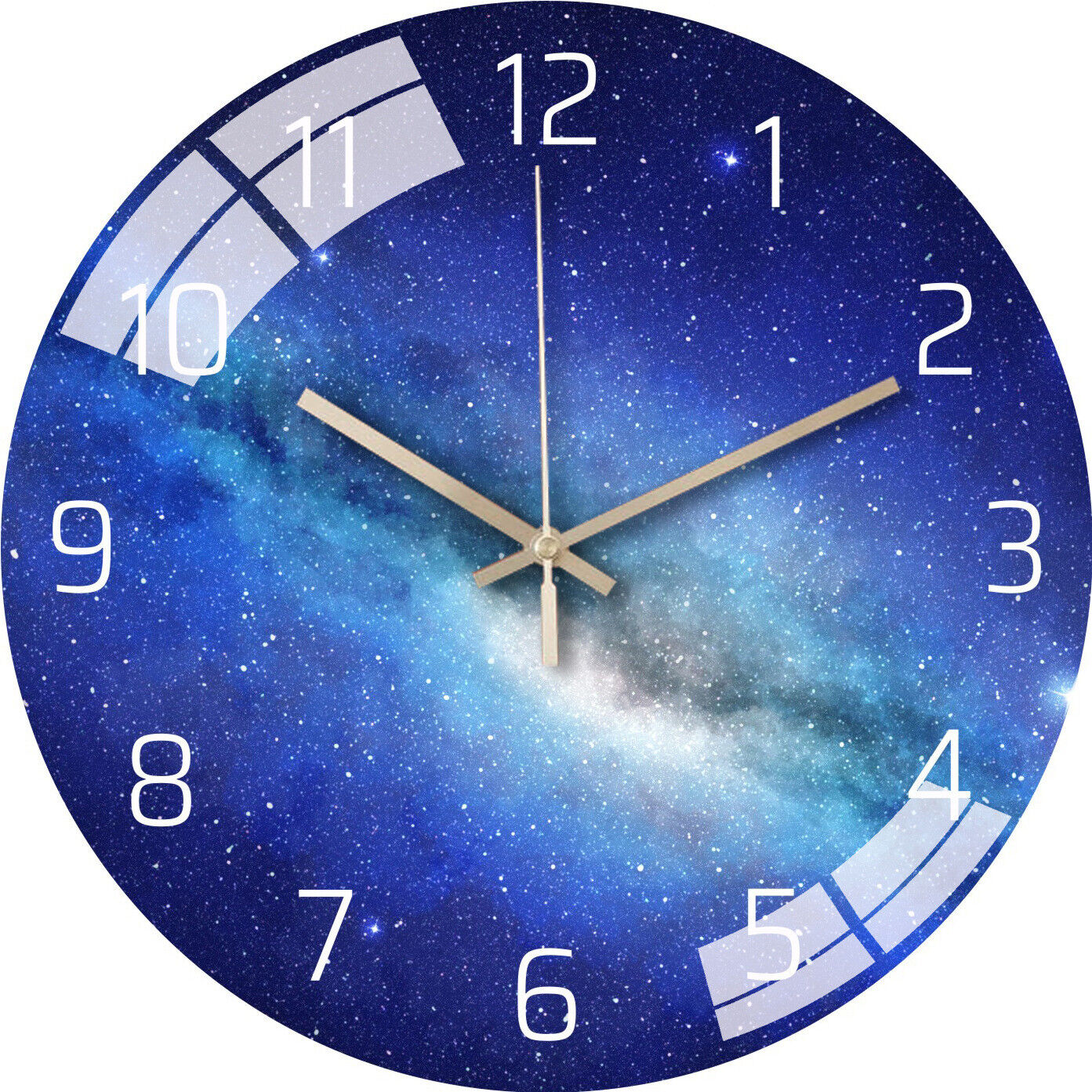 Glass Wall Clock