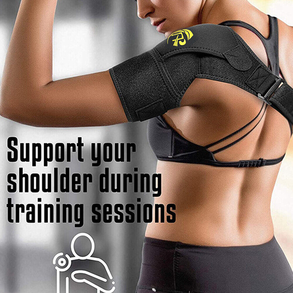 Shoulder Brace Rotator Cuff Support Therapy Belt Sleeve Men Pain Relief Women