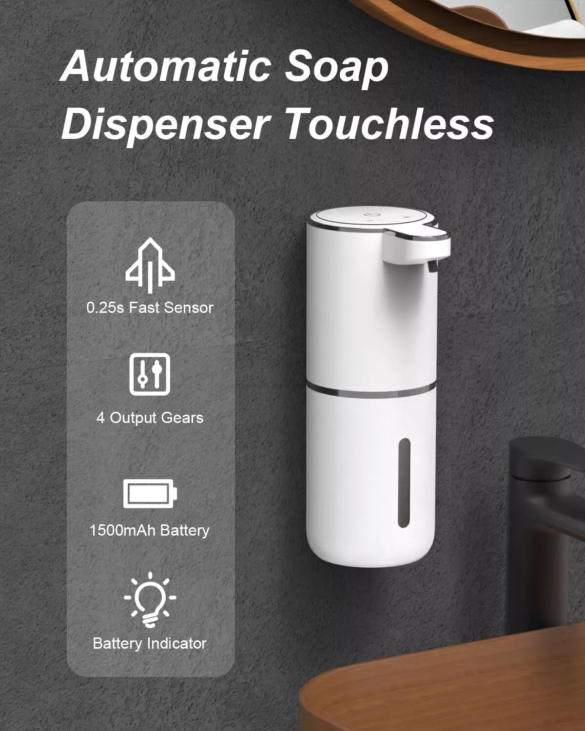 Automatic Foaming Soap Dispenser Touchless Foam Soap Dispenser 380ml