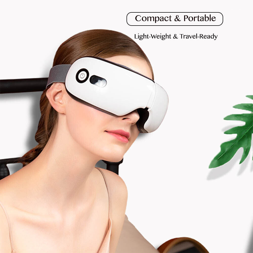 Rechargeable Eye Massager - Pressure and Heat Therapy NDIS and Aged Care