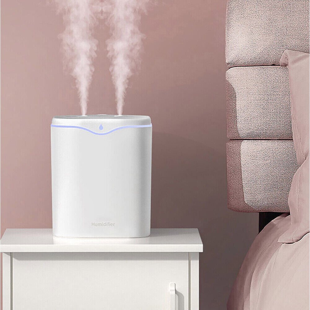 2L Double Spray Humidifiers Air Humidifier Steam Purifier