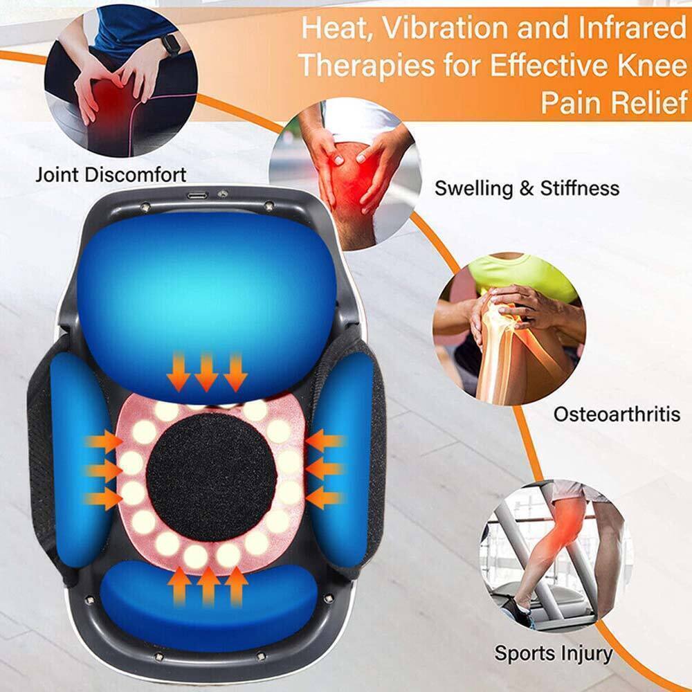 Electric Smart Knee Massager Infrared Heating Therapy Machine Elbow Pain Relief