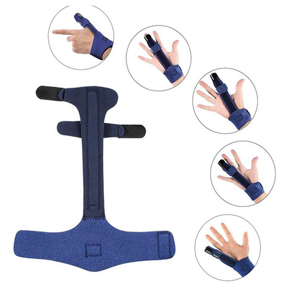 Trigger Finger Splint Brace Immobilizer Thumb Adjustable Wrist Support