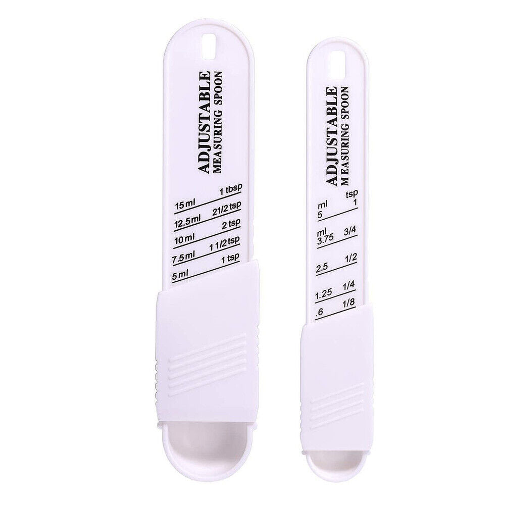 2 pcs Adjustable Measuring Spoons NDIS and Aged Care