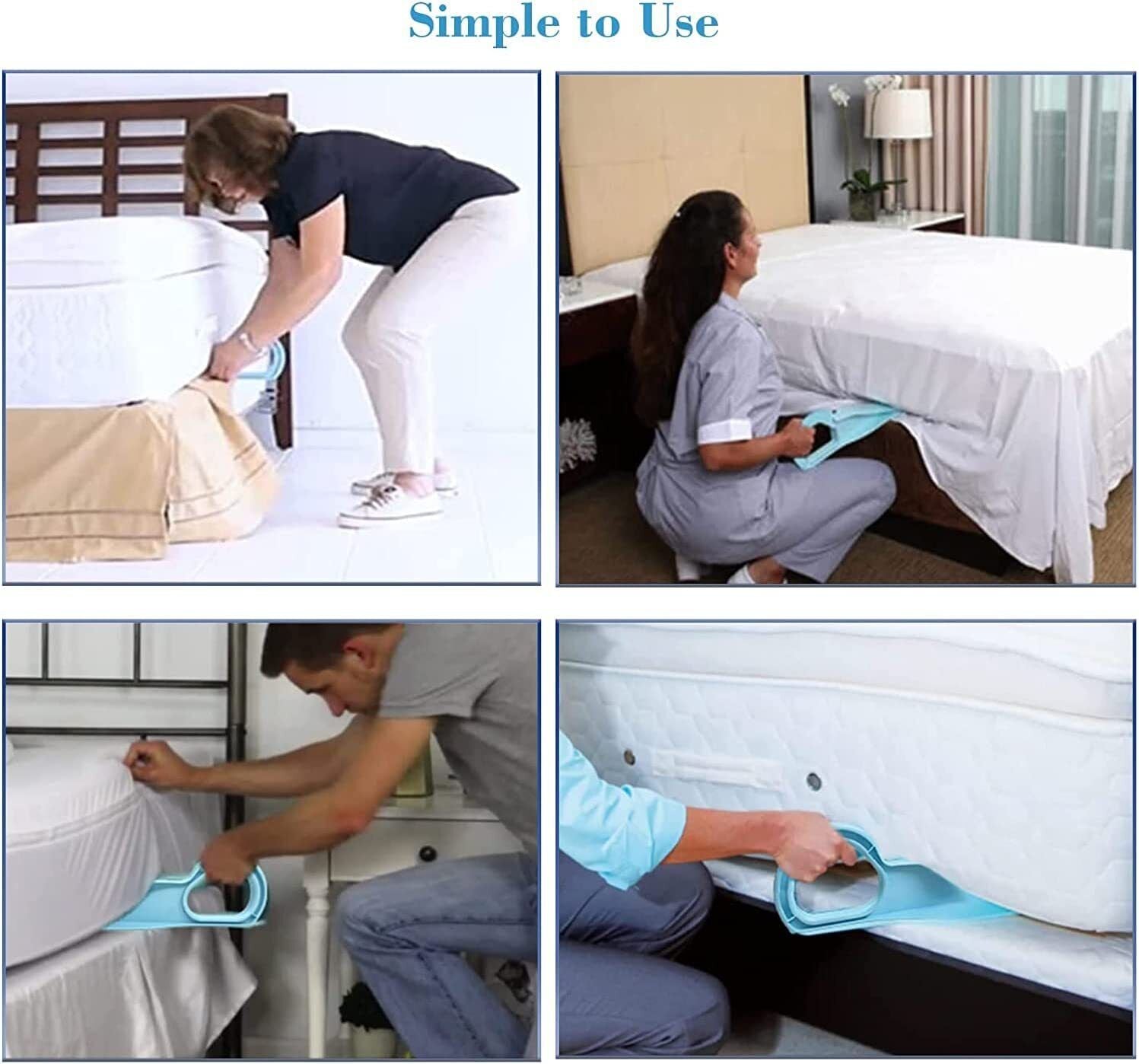 Ergonomic Mattress Lifter - Bed Making & Lifting Handy Tool NDIS Aged Care