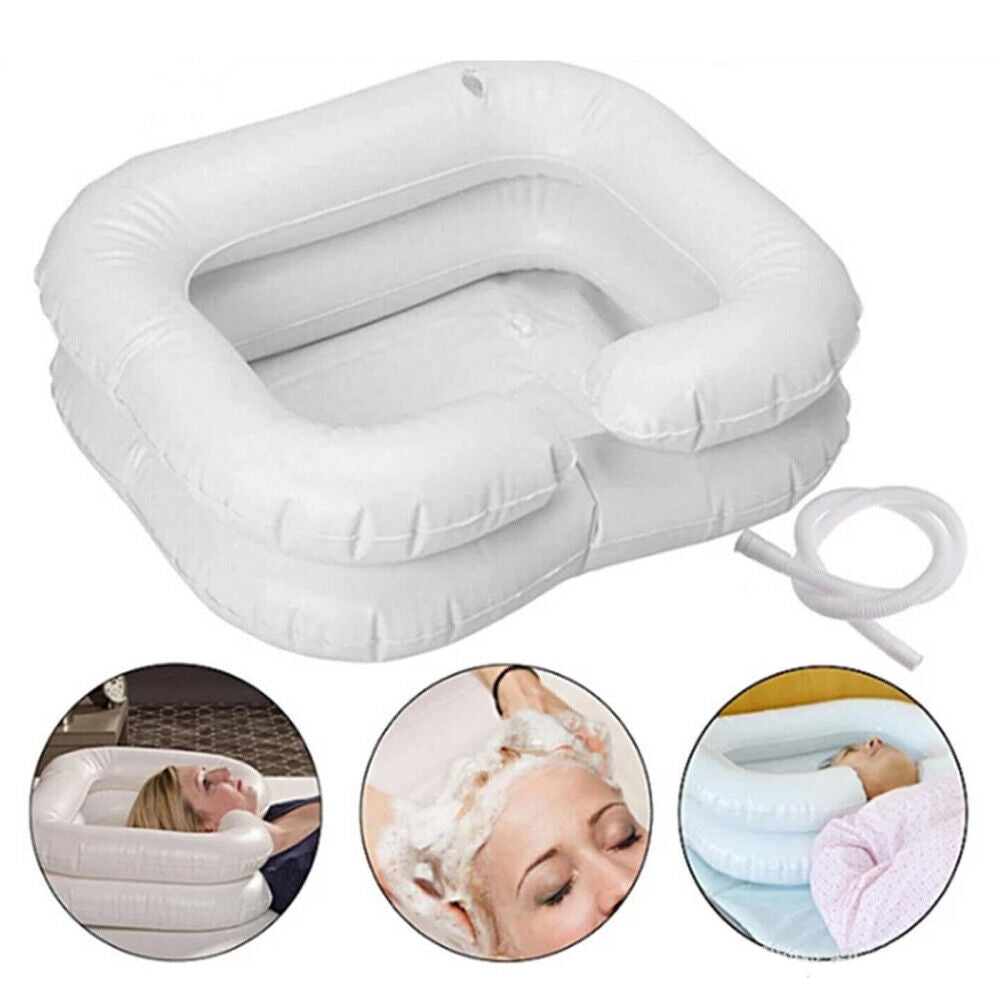 Inflatable Hair Washing Basin for Bedridden NDIS Aged Care