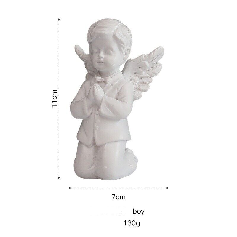 Praying Angel Statue Figurine European Style Home Décor Resin