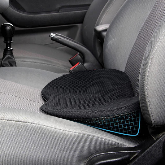 Memory Foam Car Seat Pad - Sciatica & Lower Back Pain Relief