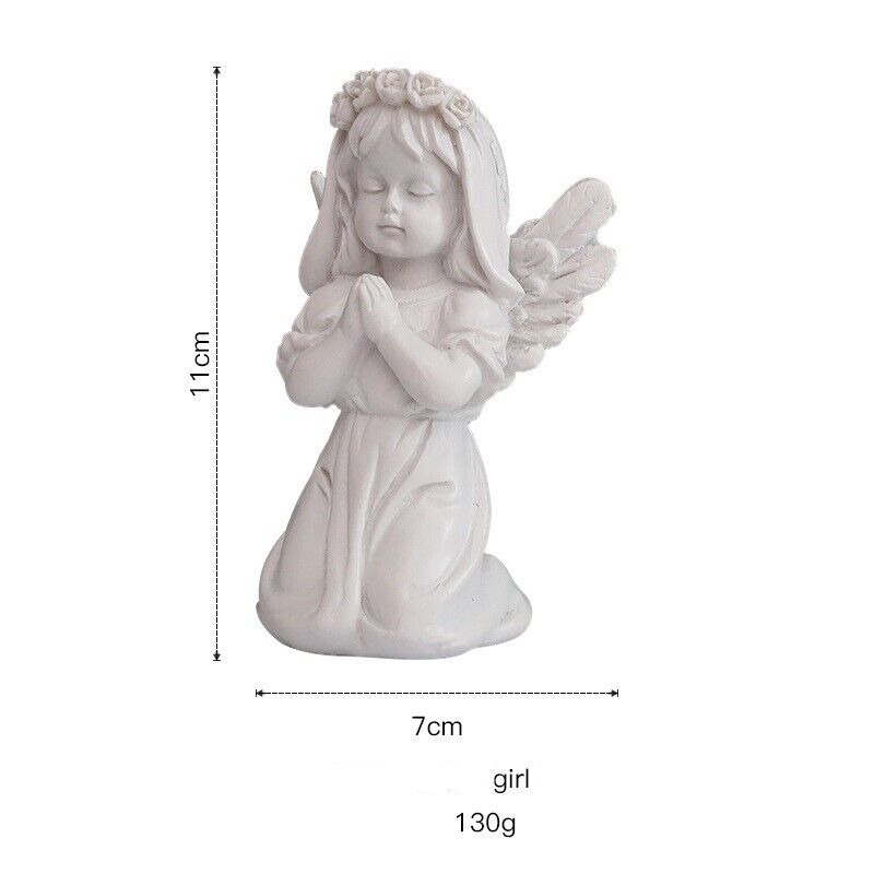 Praying Angel Statue Figurine European Style Home Décor Resin