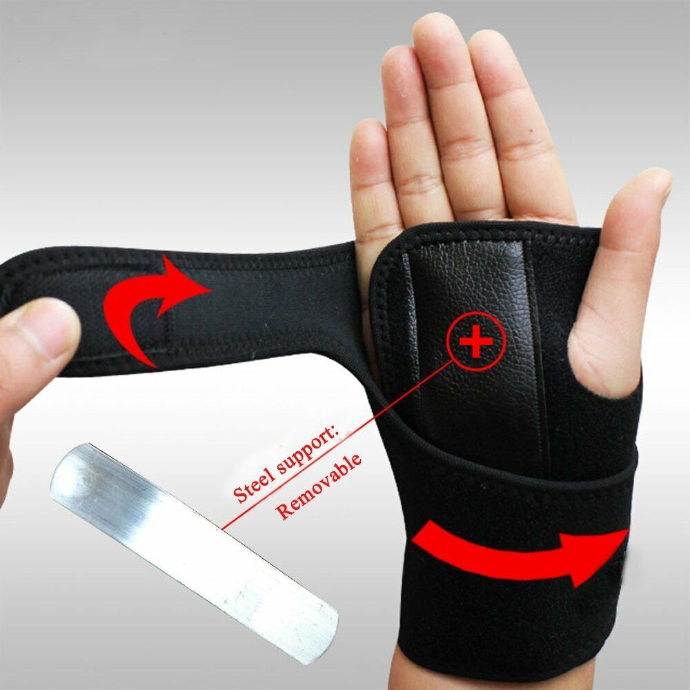 Hand Wrist Brace Support Removable Splint Relieve For Carpal Tunnel Syndrome