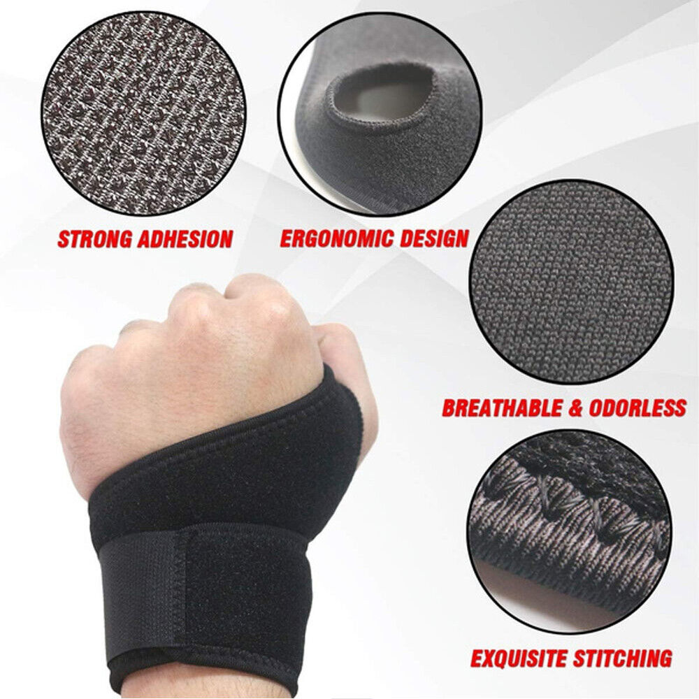 Pain Relief Wrist Support Splint Brace Protection Strap Carpel Tunnel ForCTS RSI