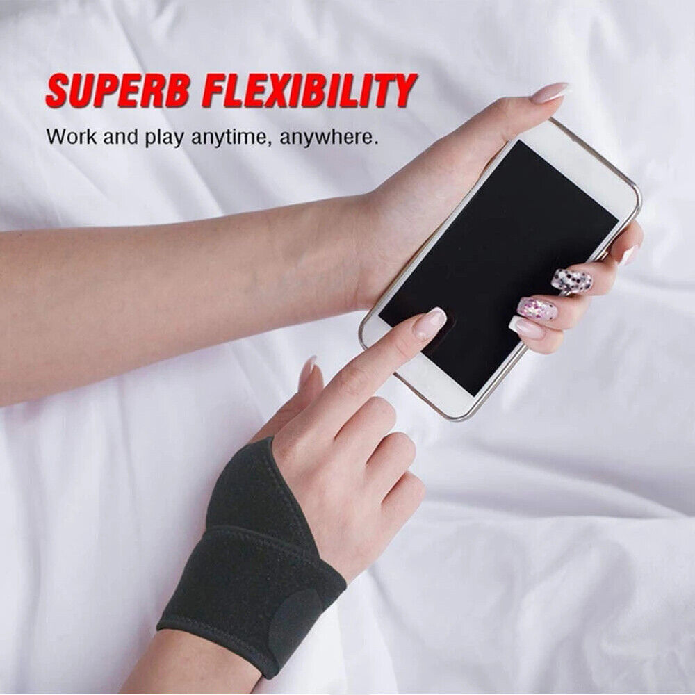 Pain Relief Wrist Support Splint Brace Protection Strap Carpel Tunnel ForCTS RSI