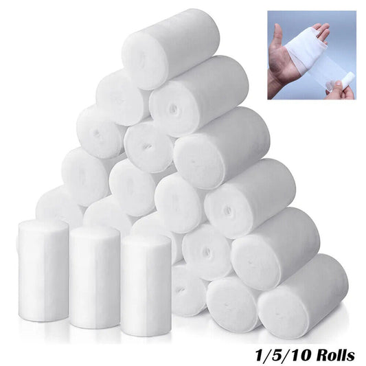 Disposable Gauze Bandage Roll First Aid Medical Bandages Wrap Wound Care