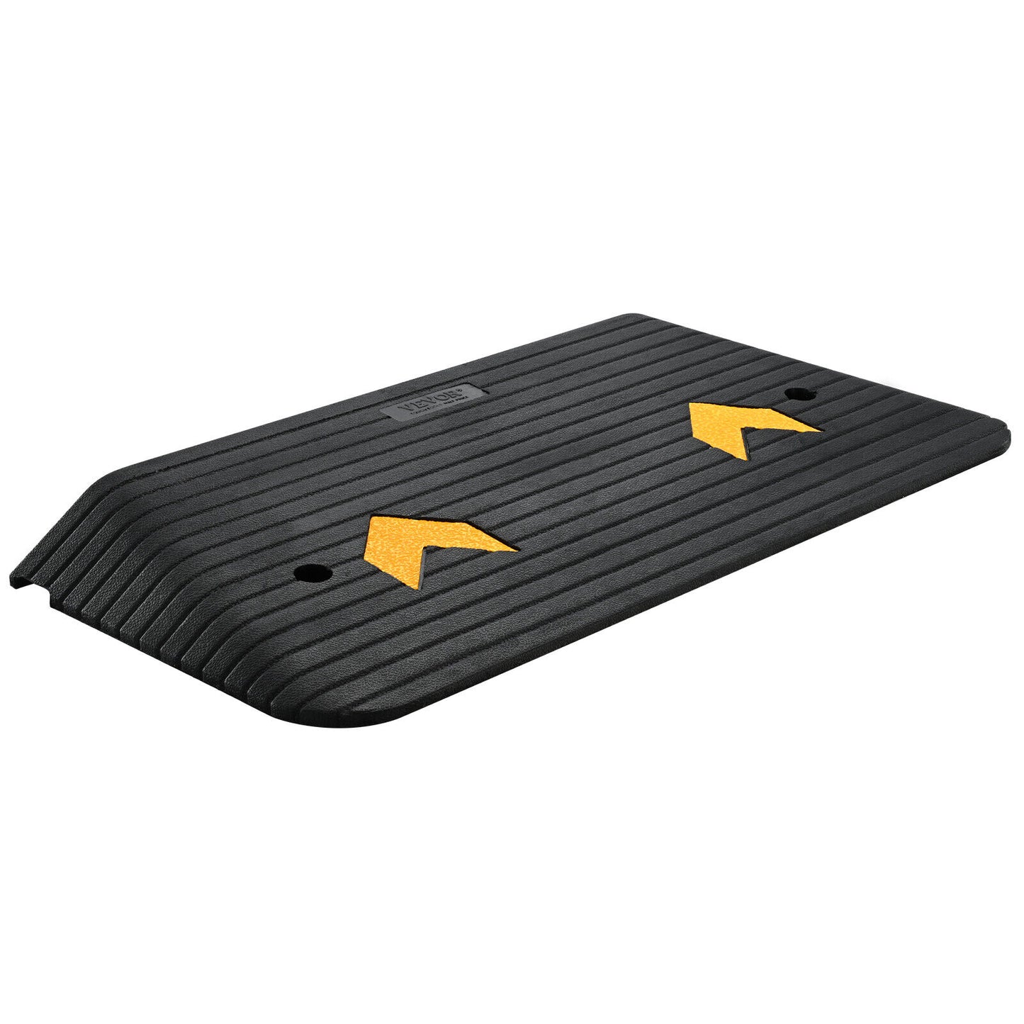 VEVOR 90.2x45.7x7.6cm Curb Rubber Ramp Threshold Ramp Door Ramp 33069 Lbs/15 Ton