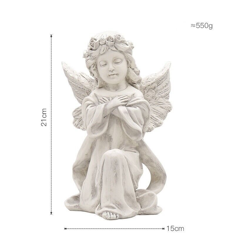 Praying Angel Statue Figurine European Style Home Décor Resin