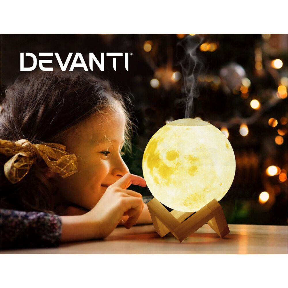 Devanti Aromatherapy Diffuser Aroma Essential Oil Ultrasonic Air Humidifier Mist