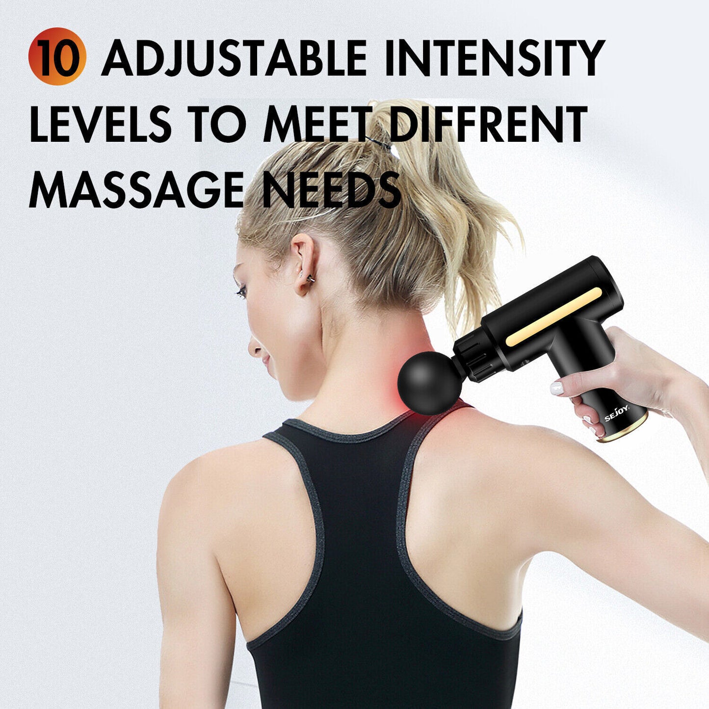 Massage Gun Deep Tissue Percussion Pian Relief LDC 10-Speed