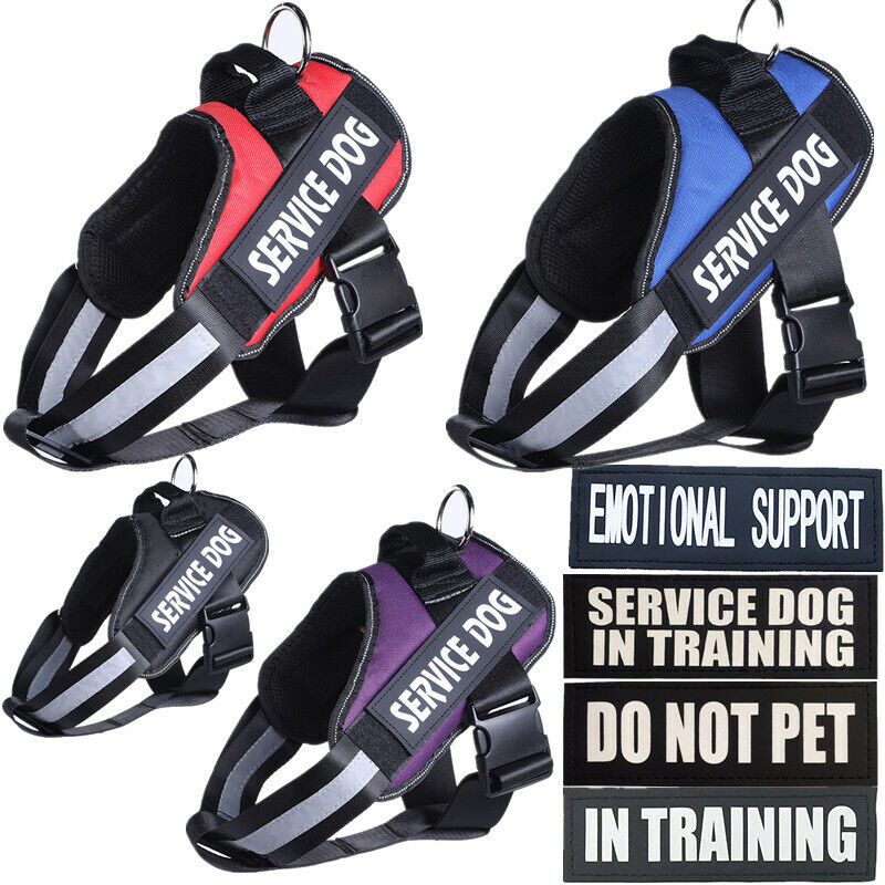 Reflective Dog Vest Service Dog Harness