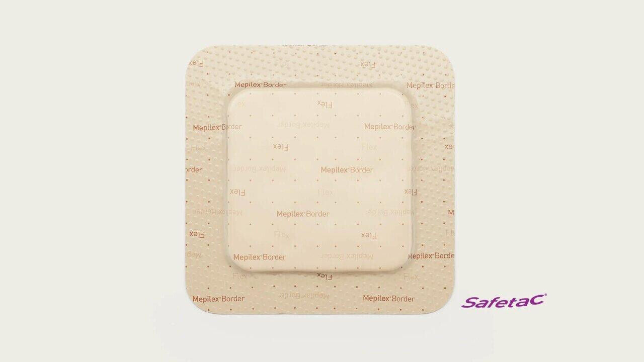 Mepilex Border Flex 7.5cm x 7.5cm Single Dressing