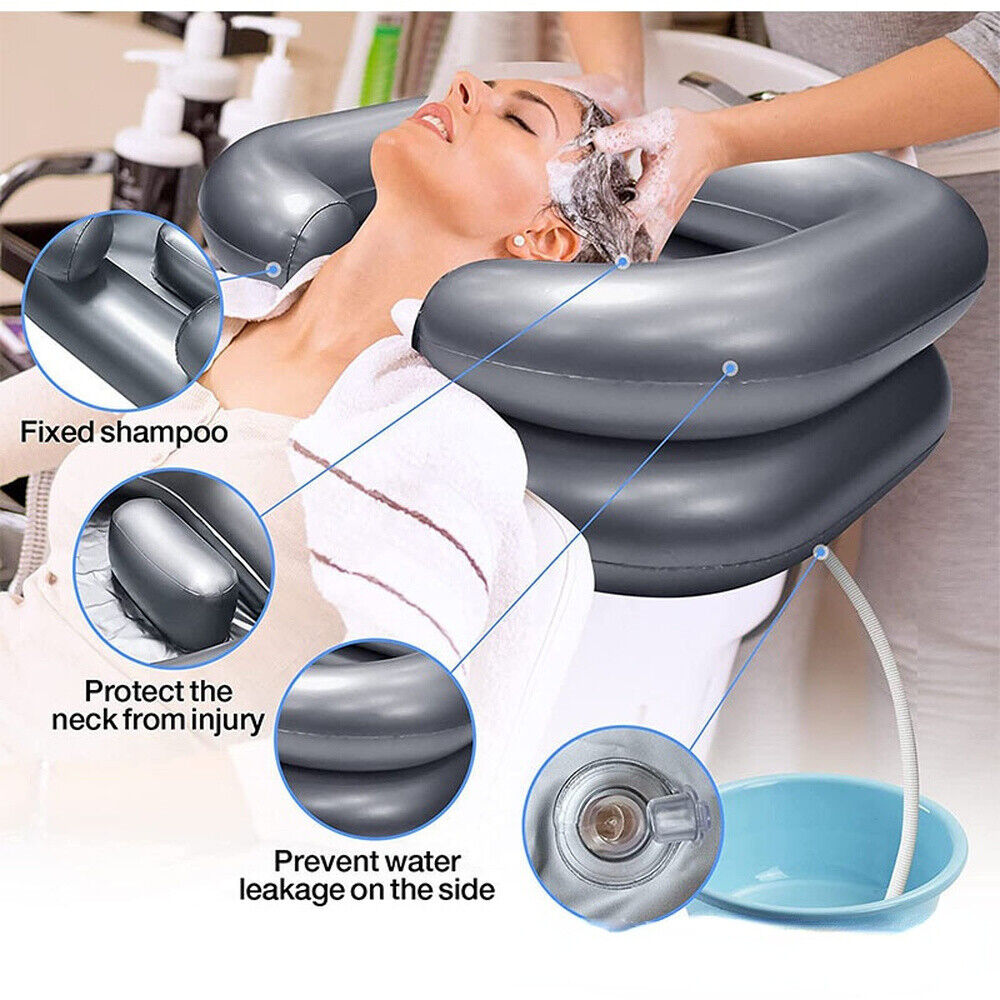 Inflatable Hair Washing Basin for Bedridden NDIS Aged Care