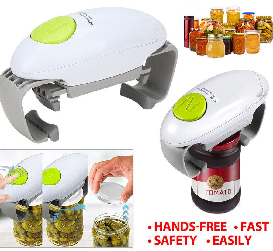 One Touch Automatic Electric Jar Lid Opener