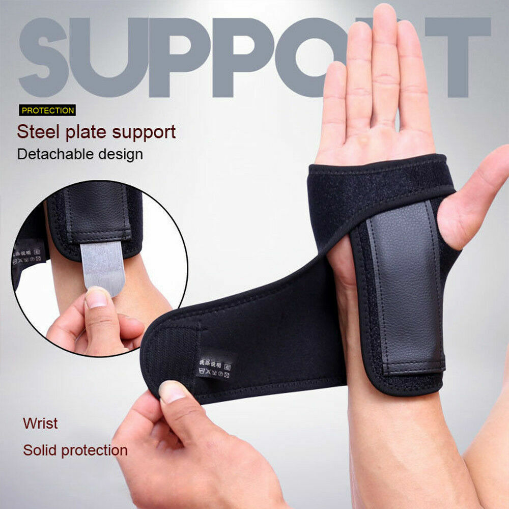 Hand Wrist Brace Support Removable Splint Relieve For Carpal Tunnel Syndrome