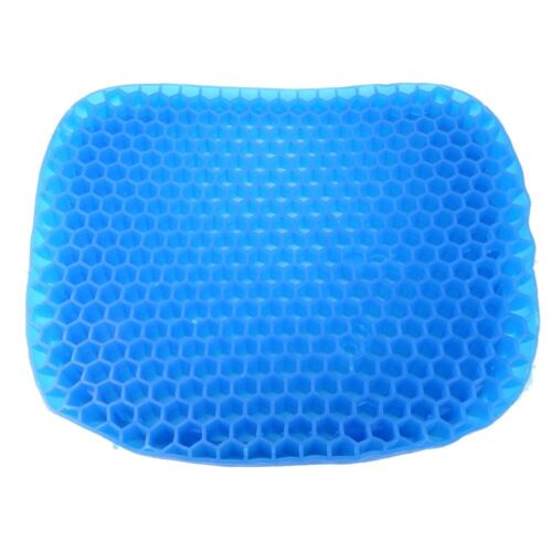 Honeycomb Breathable Gel Seat Cushion Mat for Pressure Relief Back Tailbone Pain